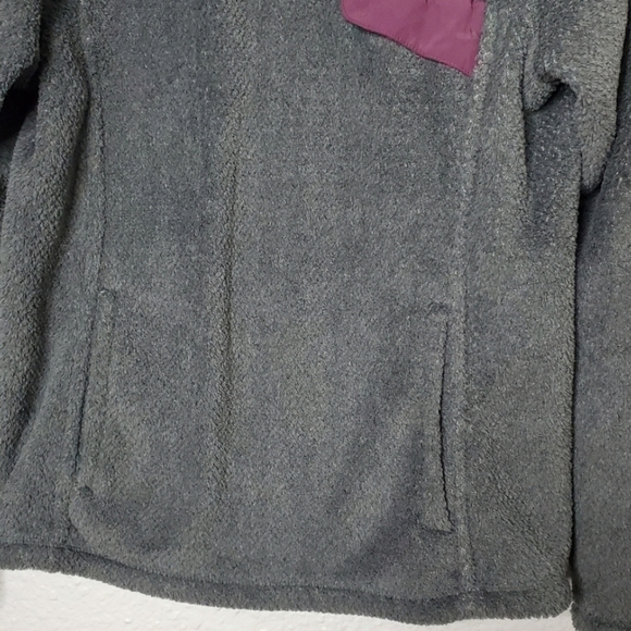 Patagonia Retool Snap T Gray and Purple Fleece Pullover M - Picture 5 of 7
